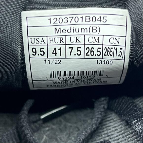 Brooks Glycerin GTS 20 Running Shoes Women Size 9.5 B Black Comfort Low Sneakers - Picture 8 of 10